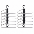 Non-Slip Metal Pants Hangers – 2 Pack