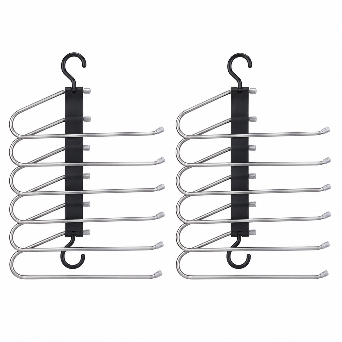 Non-Slip Metal Pants Hangers – 2 Pack